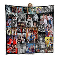 Bay City Rollers Montage Fleece Throw - Large Size 150cm x 150cm, alternate view