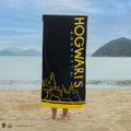 Harry Potter Hogwarts Beach Towel, side angle