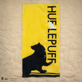 Hufflepuff Beach Towel, close-up detail
