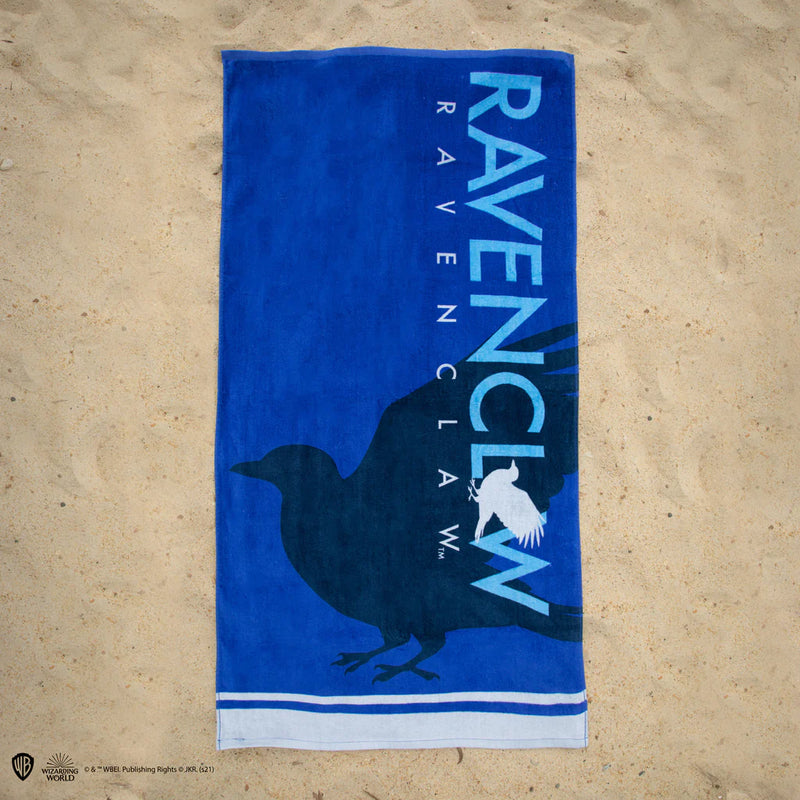 Harry Potter Ravenclaw Beach Towel, close-up detail