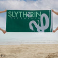 Harry Potter Slytherin Beach Towel, close-up detail
