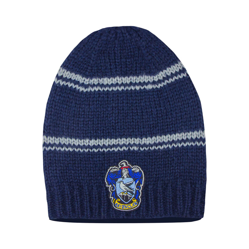 Harry Potter Ravenclaw Slouchy Beanie, close-up detail