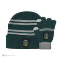 Harry Potter Kids Slytherin Gloves and Beanie Set