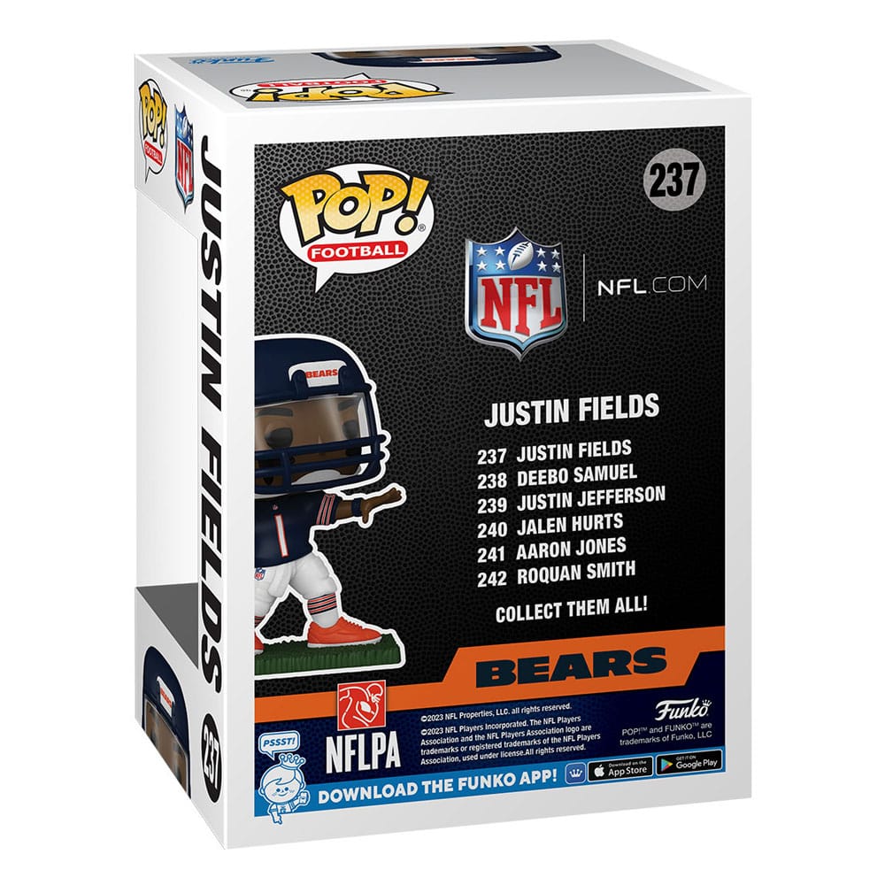 Bears - Justin Fields NFL POP! Football Vinyl Figure - Infinity Collectables  - #tag1#