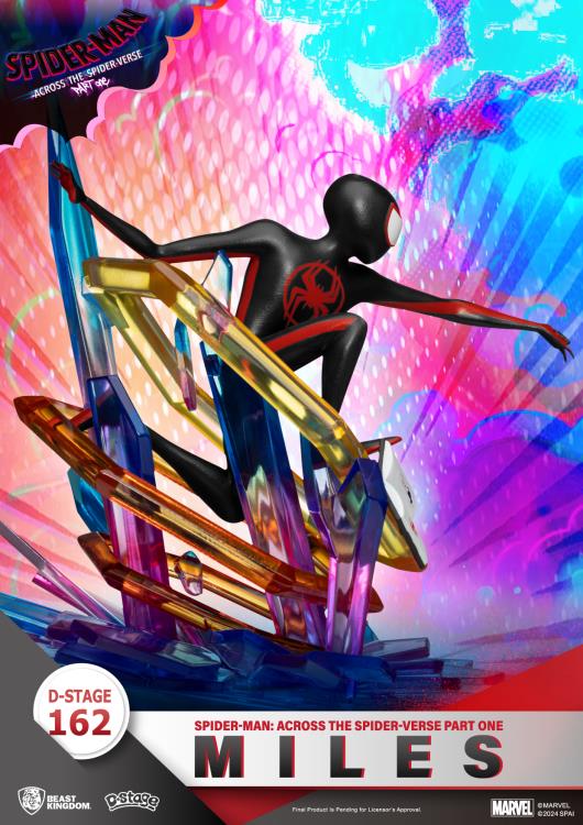 Beast Kindgom Spider-Man Across the Spider-Verse D-Stage DS-162 Miles Morales Statue - Infinity Collectables  - #tag1#