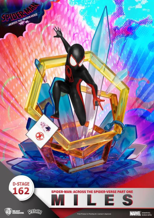 Beast Kindgom Spider-Man Across the Spider-Verse D-Stage DS-162 Miles Morales Statue - Infinity Collectables  - #tag1#