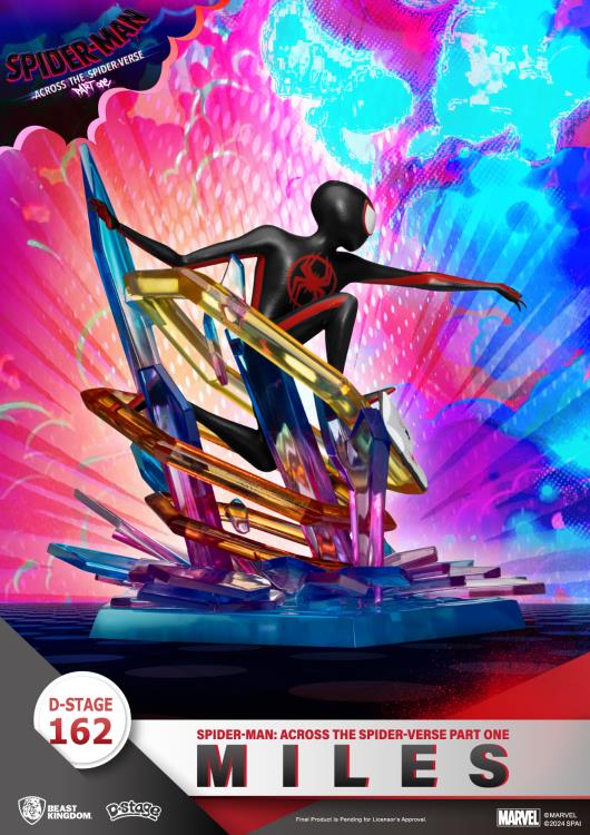 Beast Kindgom Spider-Man Across the Spider-Verse D-Stage DS-162 Miles Morales Statue - Infinity Collectables  - #tag1#