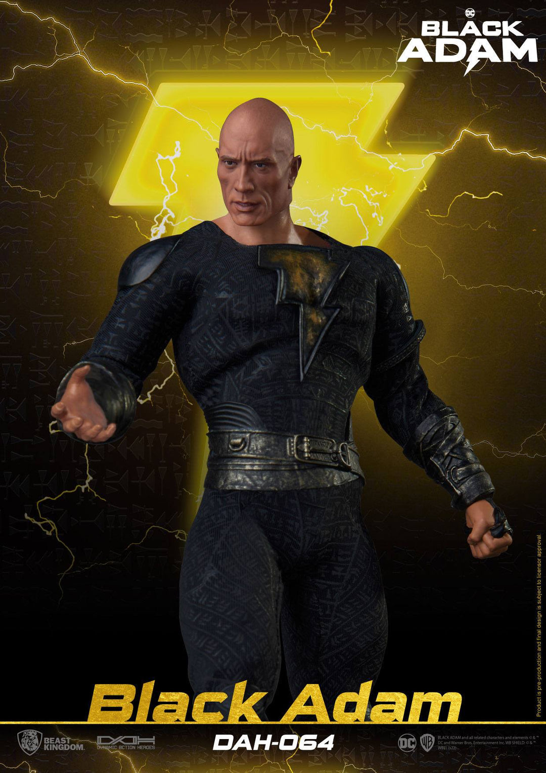 Beast Kingdom Black Adam Dynamic 8ction Heroes Black Adam - Infinity Collectables  - #tag1#