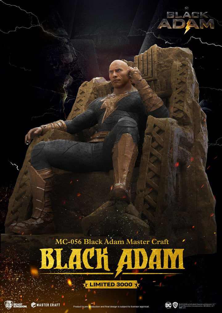 Beast Kingdom Black Adam Master Craft Black Adam Limited Edition Statue - Infinity Collectables  - #tag1#