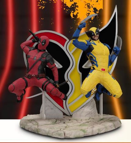 Beast Kingdom Deadpool & Wolverine Deadpool Diorama Figure - Infinity Collectables  - #tag1#