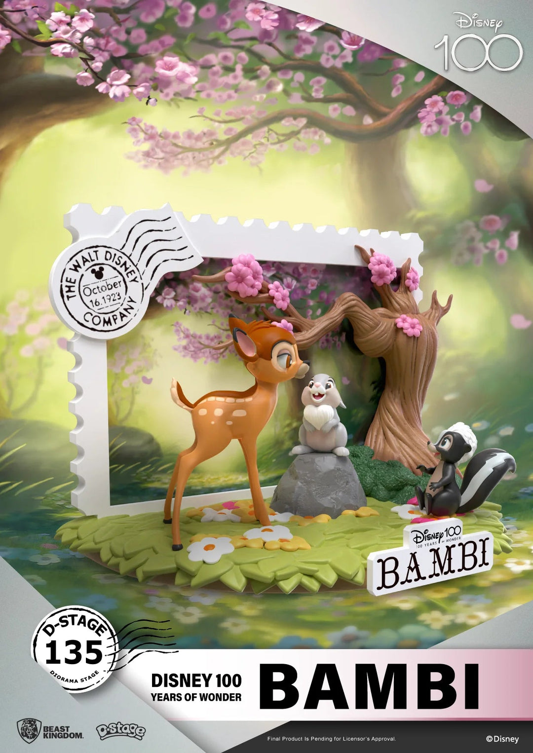 Beast Kingdom Disney 100 Years of Wonder Bambi Statue - Infinity Collectables  - #tag1#