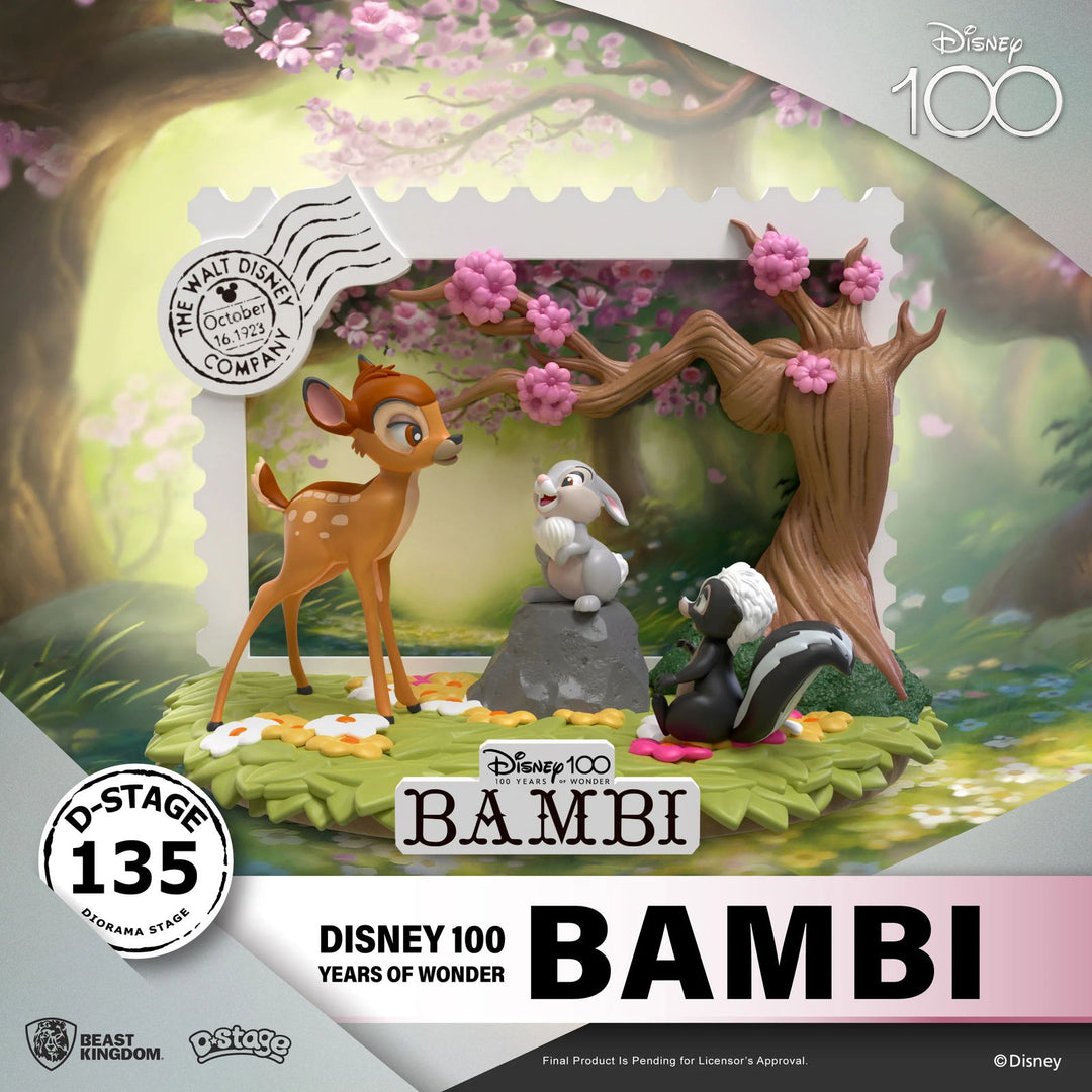 Beast Kingdom Disney 100 Years of Wonder Bambi Statue - Infinity Collectables  - #tag1#