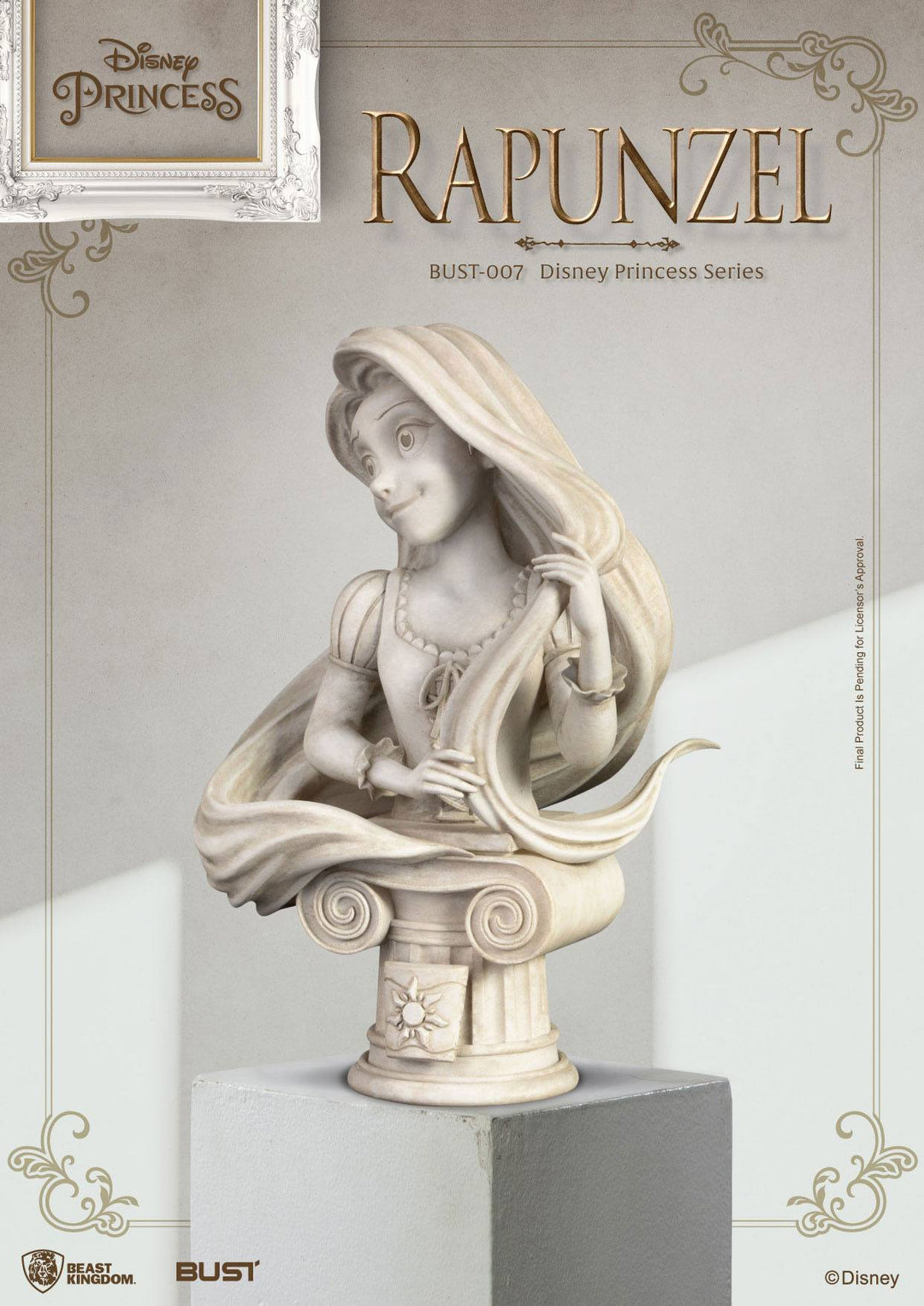 Beast Kingdom Disney Princess Series Rapunzel Bust Statue - Infinity Collectables  - #tag1#