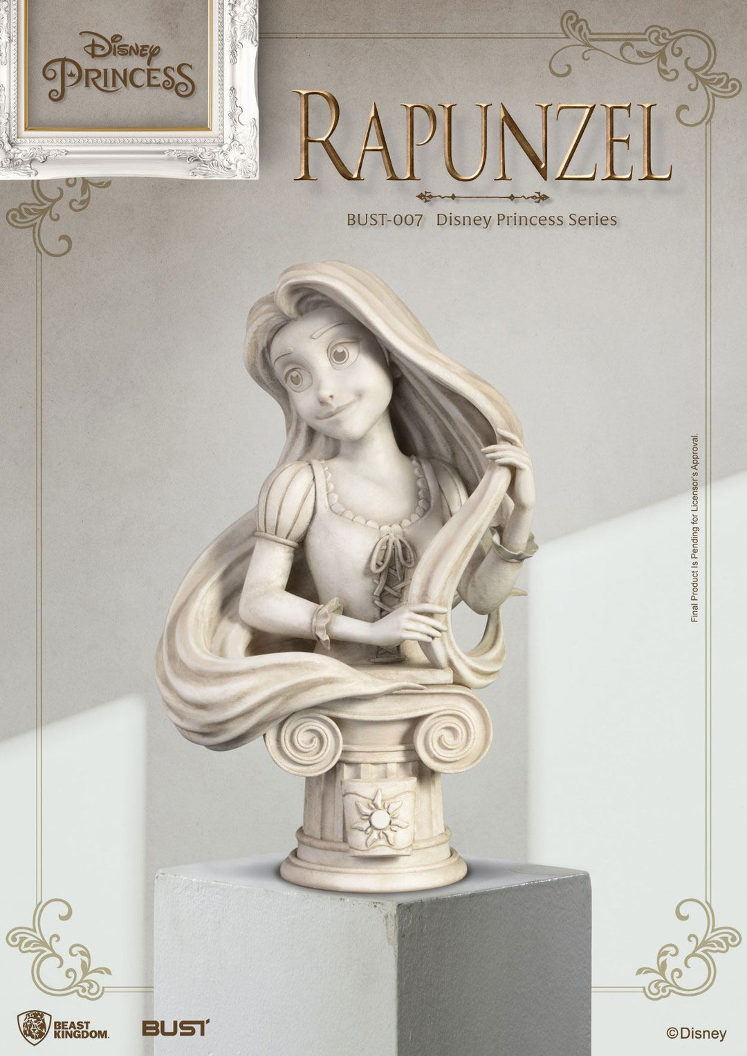 Beast Kingdom Disney Princess Series Rapunzel Bust Statue - Infinity Collectables  - #tag1#