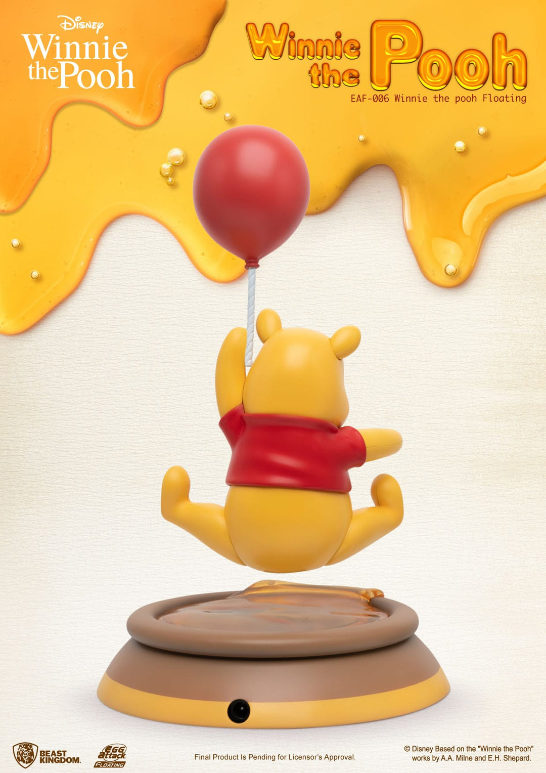 Beast Kingdom Winnie The Pooh Balloon Floating Figure - Infinity Collectables  - #tag1#