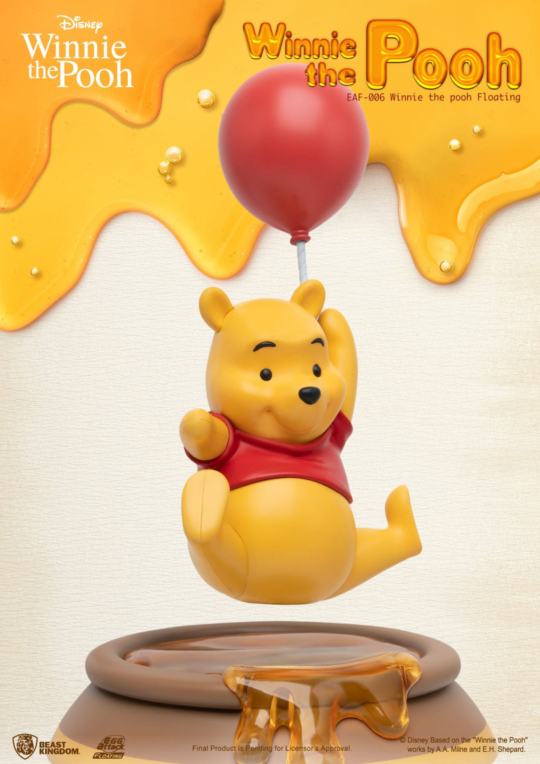 Beast Kingdom Winnie The Pooh Balloon Floating Figure - Infinity Collectables  - #tag1#