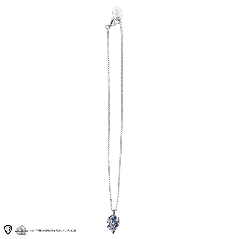 Harry Potter Beauxbatons Academy Necklace, side angle