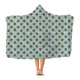 Bees Print - Hooded Blanket