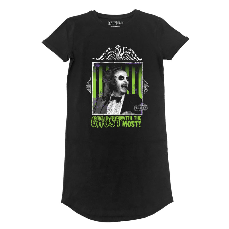 Beetlejuice Ghost With The Most T-Shirt Dress collectible from Heroes Inc Dropship