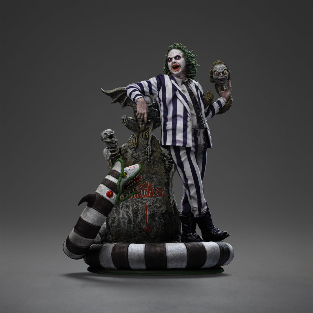 Iron Studios Beetlejuice Beetlejuice (2024) Beetlejuice 1/10 Deluxe Art Scale Limited Edition Statue