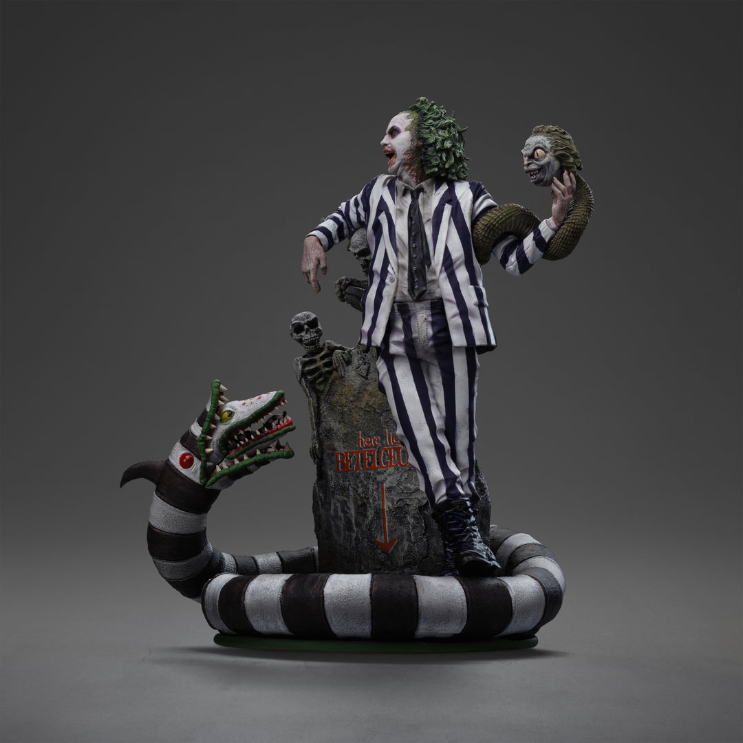 Iron Studios Beetlejuice Beetlejuice (2024) Beetlejuice 1/10 Deluxe Art Scale Limited Edition Statue