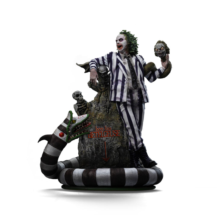 Iron Studios Beetlejuice Beetlejuice (2024) Beetlejuice 1/10 Deluxe Art Scale Limited Edition Statue