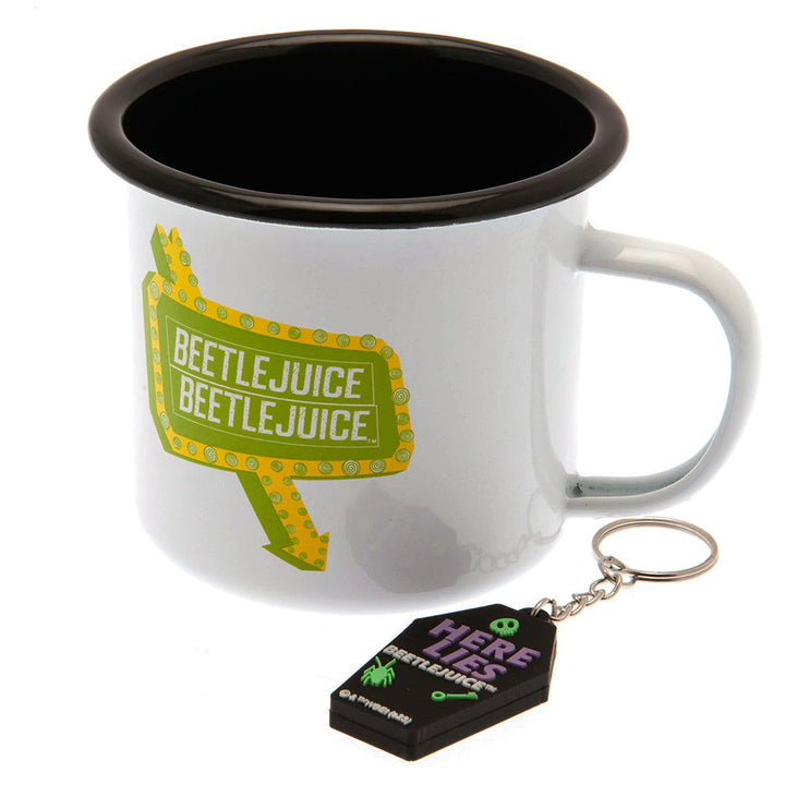 Beetlejuice Enamel Mug & Keyring Set - Infinity Collectables  - #tag1#