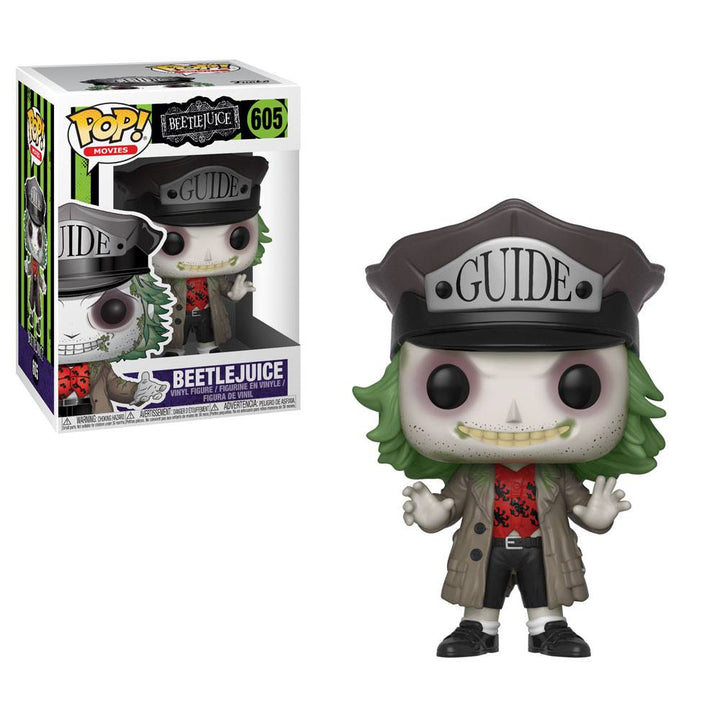 Beetlejuice POP! Horror Vinyl Figure Beetlejuice Guide Hat 9 cm - Infinity Collectables  - #tag1#