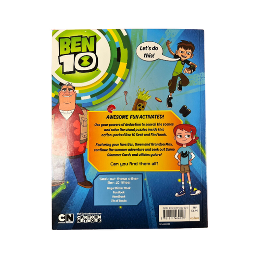 Ben 10 Seek & Find Activity Book, alternate view