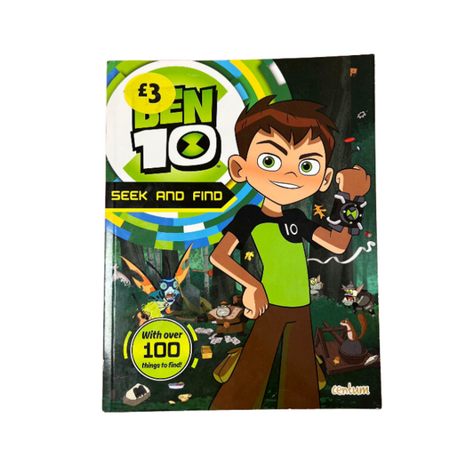 Ben 10 Seek & Find Activity Book collectible from PoundFun