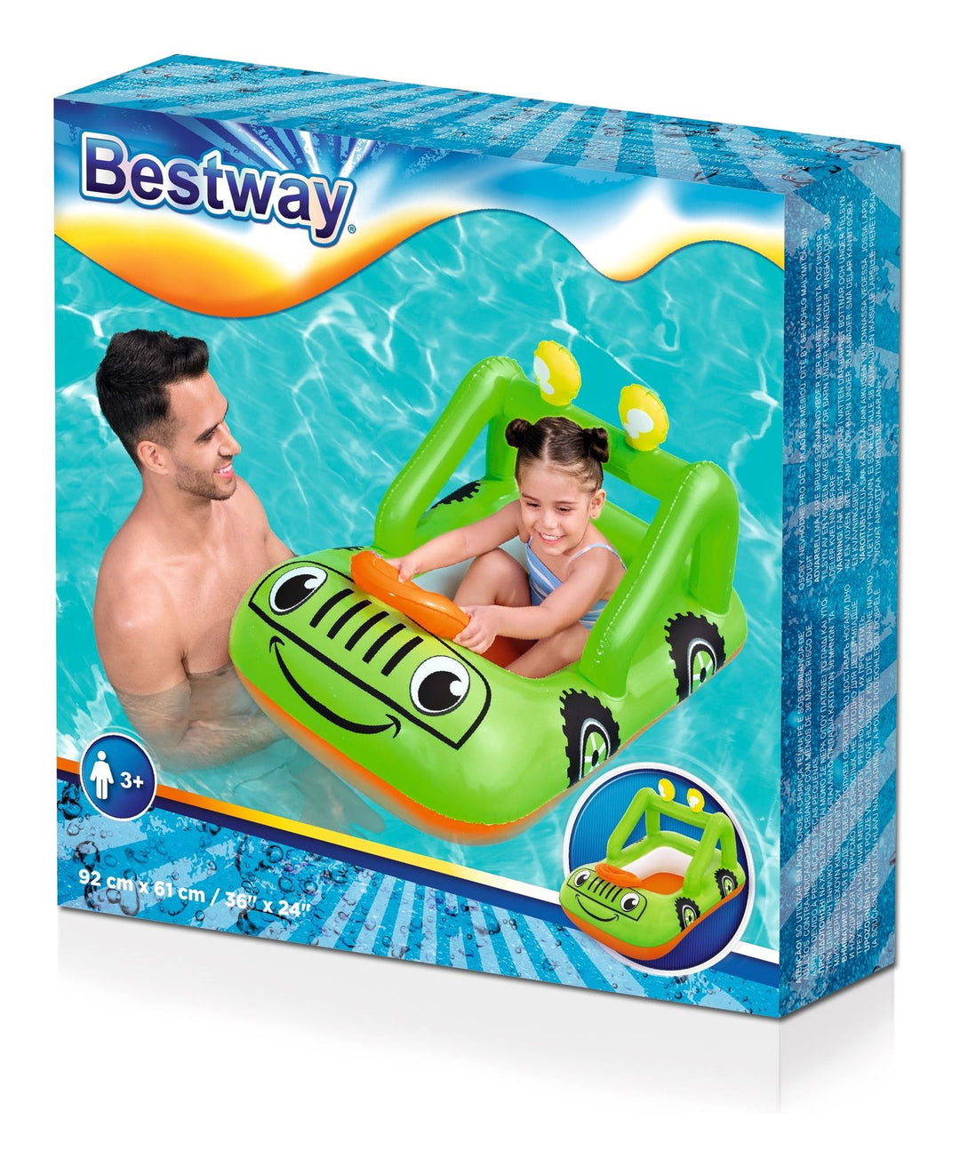 Bestway Lil’ Navigator Inflatable Baby Boat *Assortment - Infinity Collectables  - #tag1#