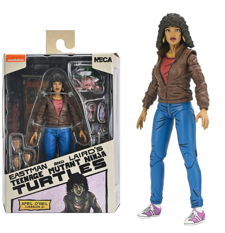 TMNT: (Mirage Comics) April O'Niell 7 Scale Action Figure Teenage Mutant Ninja Turtles (Pre-Order September 2, alternate view