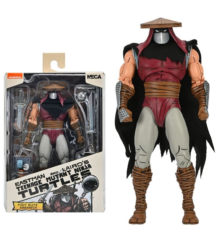TMNT: (Mirage Comics) Foot Assassin (Classic Colours) 7 Scale Action Figure Teenage Mutant Ninja Turtles (Pre, alternate view