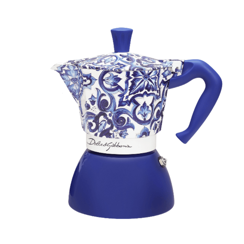 Bialetti X Dolce&Gabbana Blue Mediterranean Moka Induction, packaging shot