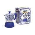 Bialetti X Dolce&Gabbana Blue Mediterranean Moka Induction, close-up detail