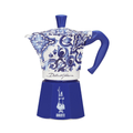 Bialetti X Dolce&Gabbana Blue Mediterranean Moka Express, rear view
