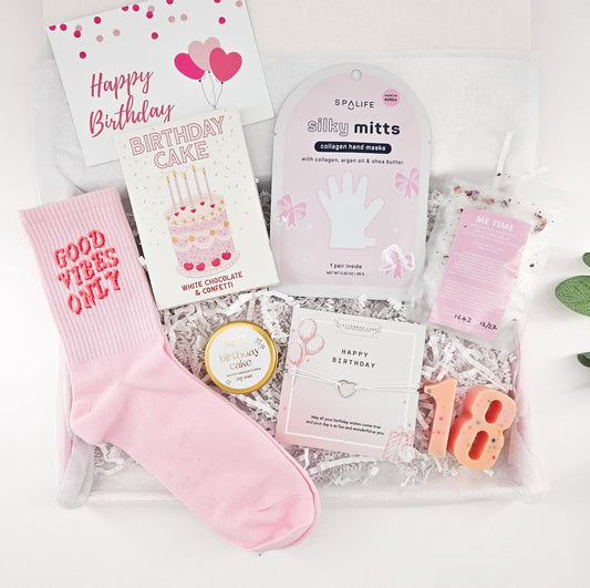 BIG 18 BIRTHDAY BOX | LUXURY 18TH BIRTHDAY PAMPER SET collectible from MySelfLoveBox