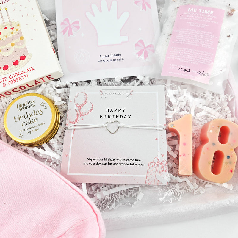 BIG 18 BIRTHDAY BOX | LUXURY 18TH BIRTHDAY PAMPER SET, alternate view
