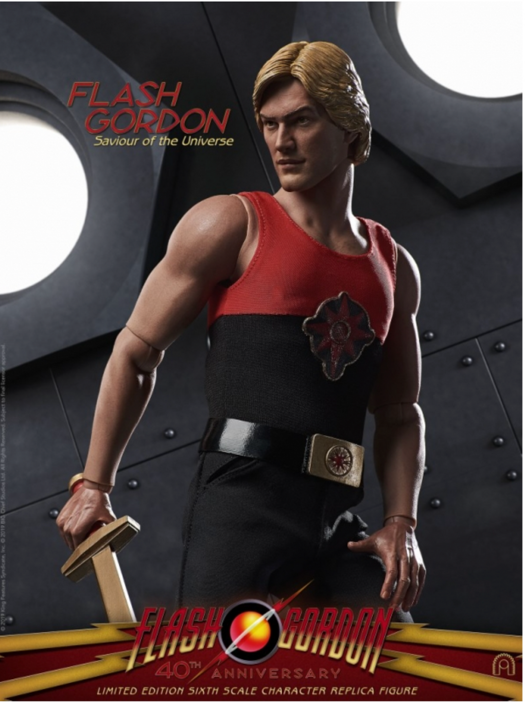 Big Chief Studios Collector Figure Series 1-6 Scale Flash Gordon - Infinity Collectables  - #tag1#