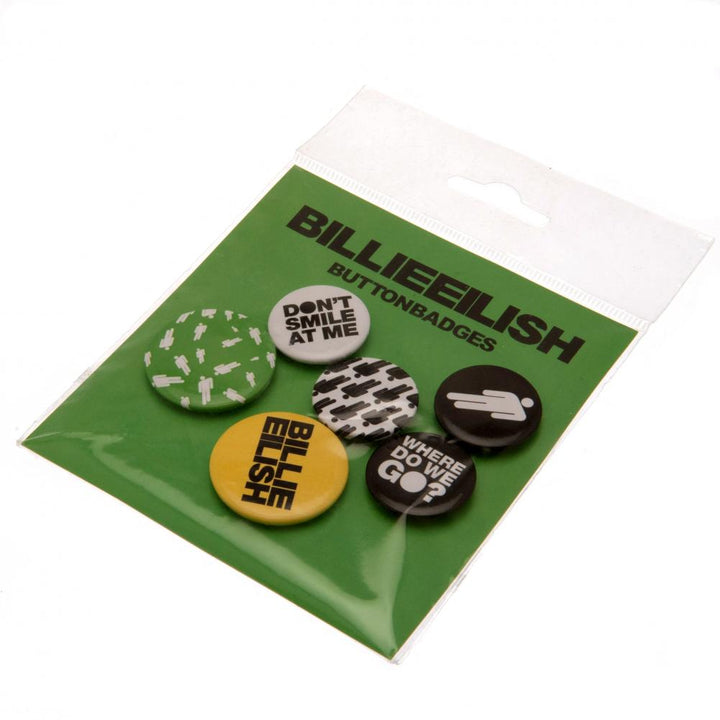 Billie Eilish Button Badge Set Stickman - Infinity Collectables  - #tag1#