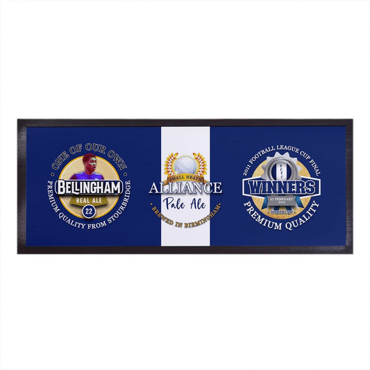 Birmingham - Football Legends - Bar Runner collectible from https://britishmade.gifts/