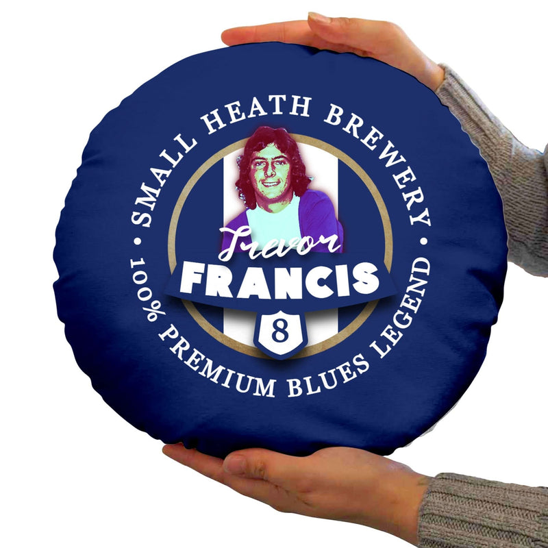 Birmingham Francis - Football Legends - Circle Cushion 14 collectible from https://britishmade.gifts/