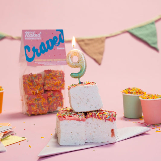 Birthday Cake Gourmet Marshmallows collectible from THE MARSHMALLOW FACTORY