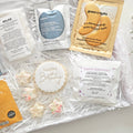 BIRTHDAY PAMPER HAMPER | LETTERBOX GIFTS, side angle