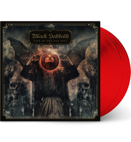 Black Sabbath – Live in the USA, 1974 (Limited Edition Double-LP on Red Vinyl) collectible from Coda Records