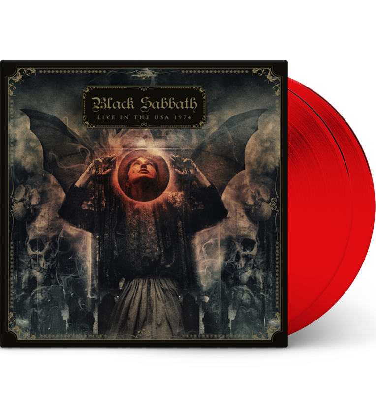 Black Sabbath – Live in the USA, 1974 (Limited Edition Double-LP on Red Vinyl) collectible from Coda Records