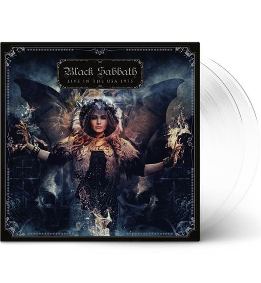 Black Sabbath – Live in the USA, 1975 (Limited Edition Double-LP on Clear Vinyl) collectible from Coda Records