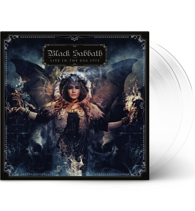 Black Sabbath – Live in the USA, 1975 (Limited Edition Double-LP on Clear Vinyl) collectible from Coda Records