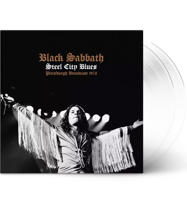 Black Sabbath – Steel City Blues: Live in Pittsburgh, 1978 (Limited Edition Double-LP on Clear Vinyl) collectible from Cod...