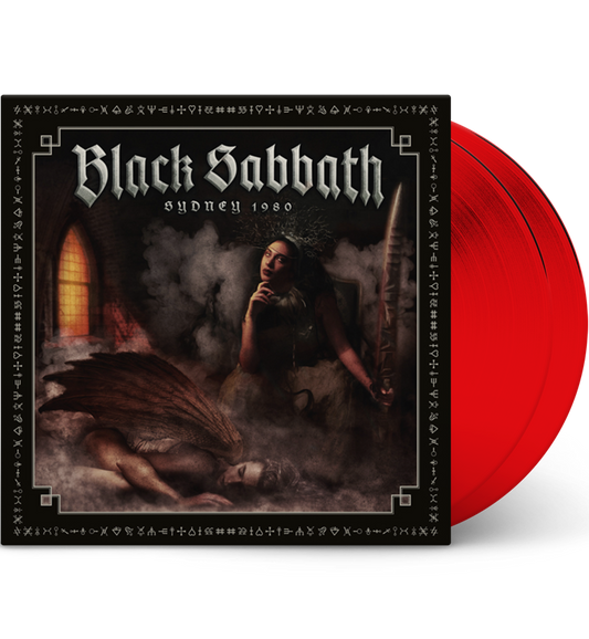 Black Sabbath – Sydney 1980 (Limited Edition Double-LP on Red Vinyl) collectible from Coda Records